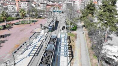 1 tramvay aracı aynı anda 600 yolcu taşıyacak