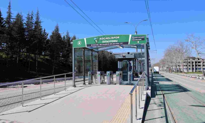 Alikahya istikametinde 6 durağın tabelası asıldı