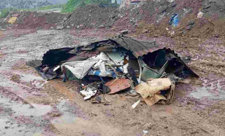 Atıkları attı, fotokapana yakalandı