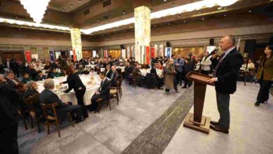 Başkan Büyükakın, Roman iftarına katıldı