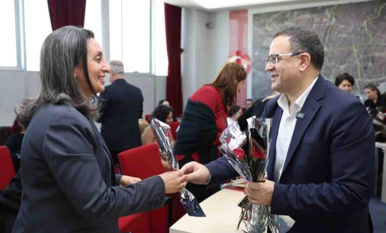 Derince Belediyesi´nde Emekçi Kadınlar Günü Kutlaması