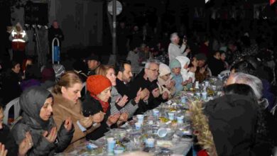 Fatma Başkan, Akarca’da yüzlerce vatandaşlarla aynı sofrada buluştu ,