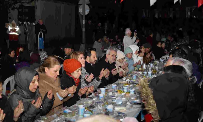 Fatma Başkan, Akarca’da yüzlerce vatandaşlarla aynı sofrada buluştu ,