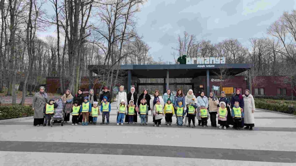 Lokomotif’in minikleri Ormanya’da doğayı keşfetti