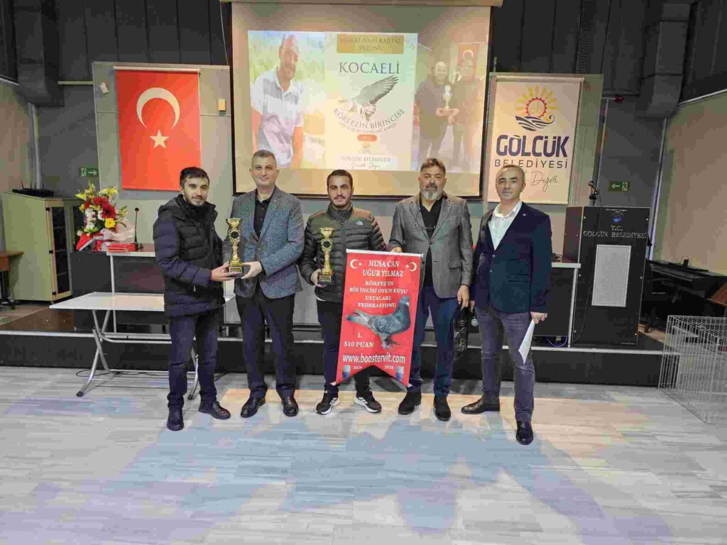 En İyi Oyun Kuşları Gölcük’te Ödüllendirildi