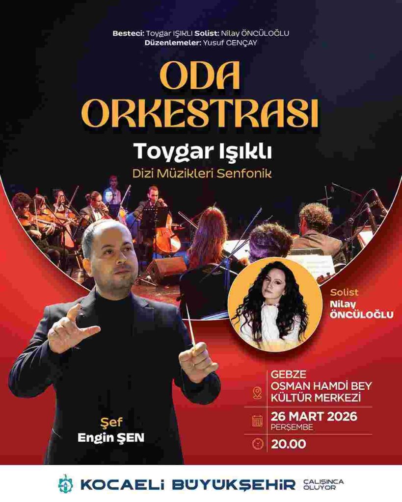 Unutulmaz dizi müzikleri Gebze’de yankılanacak