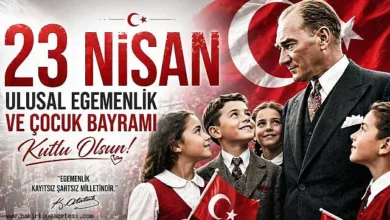 23 Nisan Ulusal Egemenlik ve Çocuk Bayramı Kutlu Olsun