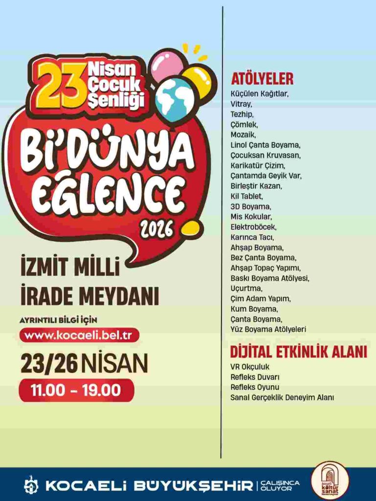 23 Nisan coşkusu çocuklarla paylaşılacak