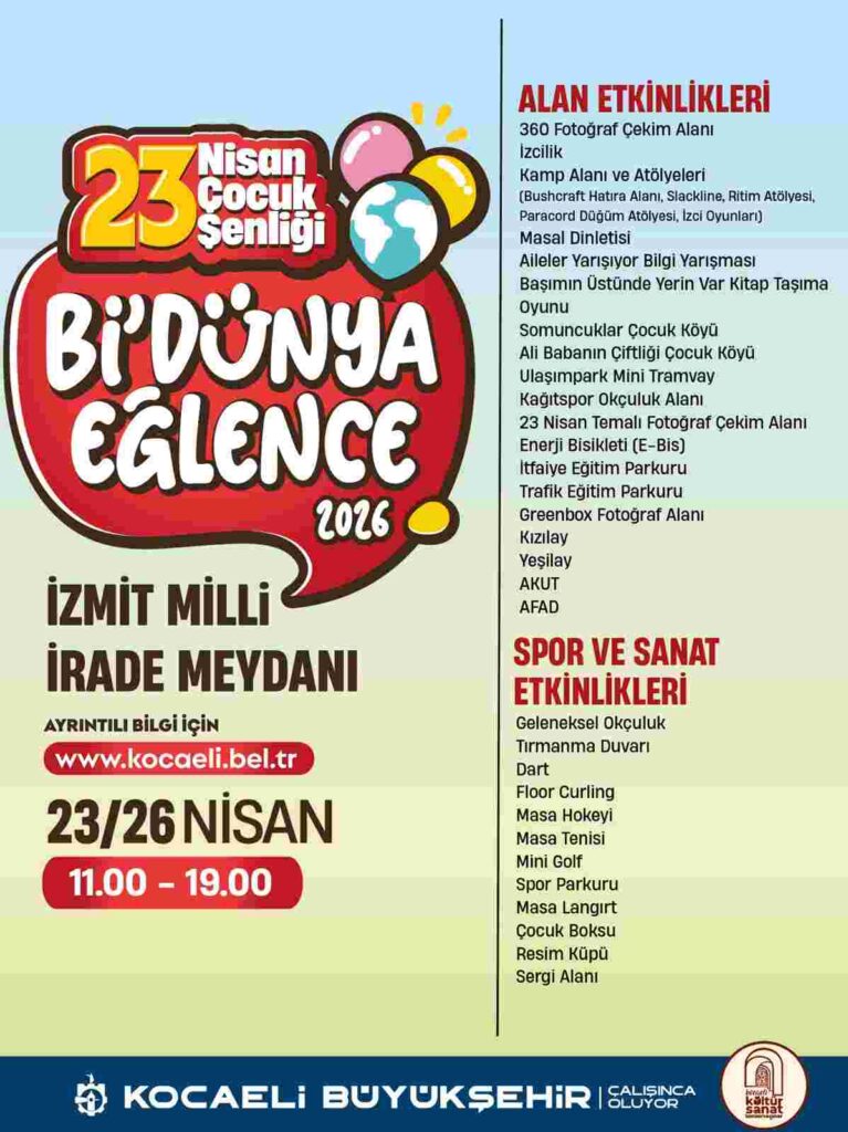 23 Nisan coşkusu çocuklarla paylaşılacak