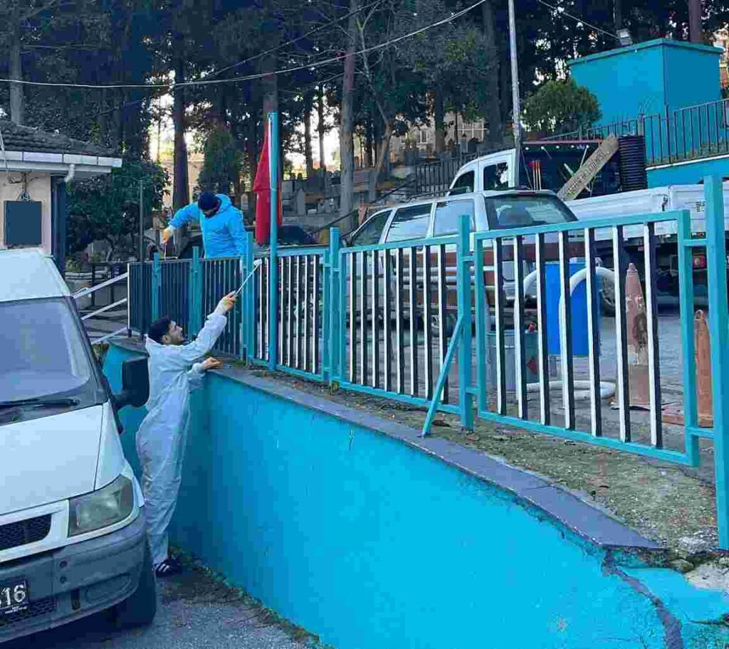 Asri Mezarlık’ta bakım, onarım ve yenileme çalışmaları tamamladı