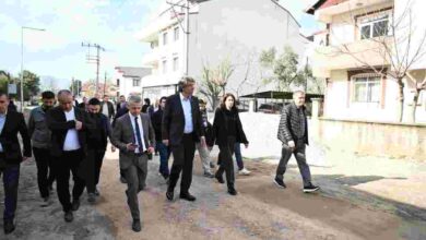 Başkan Kocaman’dan İstasyon Mahallesi’ne Yerinde İnceleme