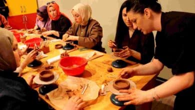 Büyükşehir’le çamurdan sanata giden yolculuk