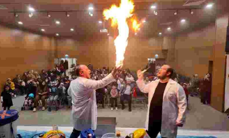 Çocukların bayramı Gonca’da şenliğe dönüştü