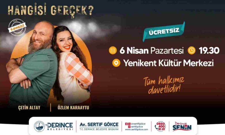 Derince'de Tiyatro Şöleni Devam Ediyor