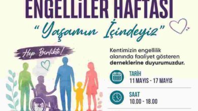 Engelliler Haftası’nda dernekler İzmit Belediye Meydanı’nda buluşacak