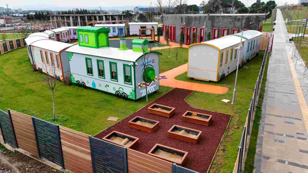 Gebze Lokomotif Çocuk Köyü hizmete giriyor