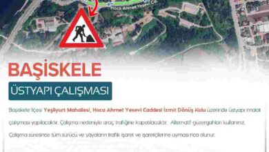 İzmit sahil bağlantı kolu trafiğe kapatılıyor