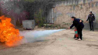 KOBİTEM’in yangın eğitimi ile hastaneler güvende