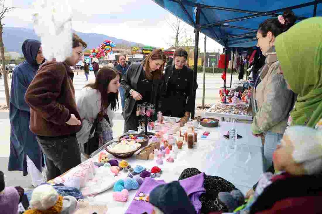 Kadın emeği Ormanya’da ziyaretçilerle buluştu