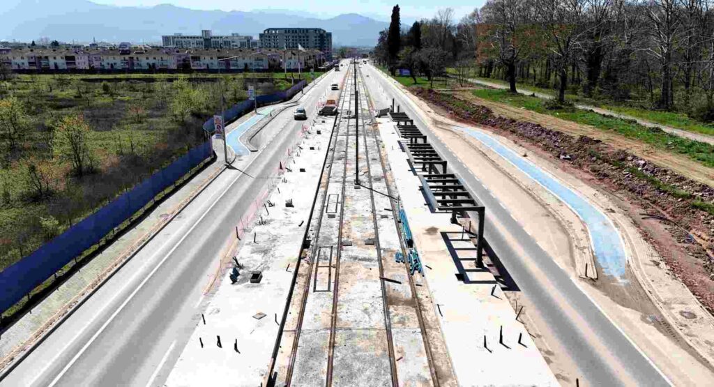 Kartepe Tramvay Hattı’nda duraklar ortaya çıktı   