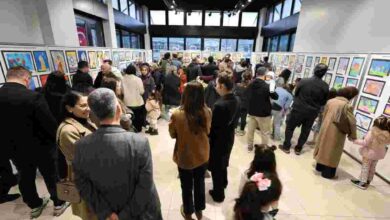 Kartepeli Minik Ressamlardan Görkemli Sergi