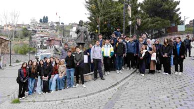 Kitapların izinde Kocaeli’yi adım adım keşfettiler