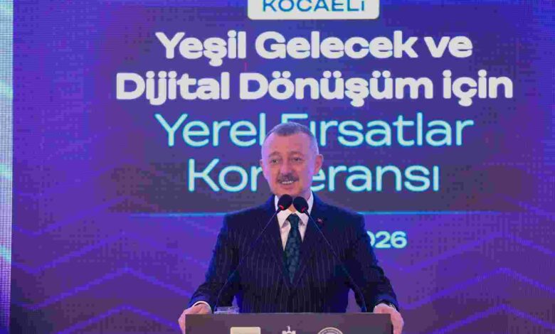 “Kocaeli yeşil gelecek ve dijital dönüşüm için en uygun şehir”