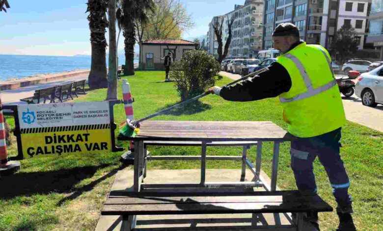 Sahiller Yaza Hazırlanıyor