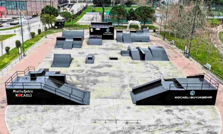 Sekapark’ta Skate Park yenilendi, parkur tam not aldı