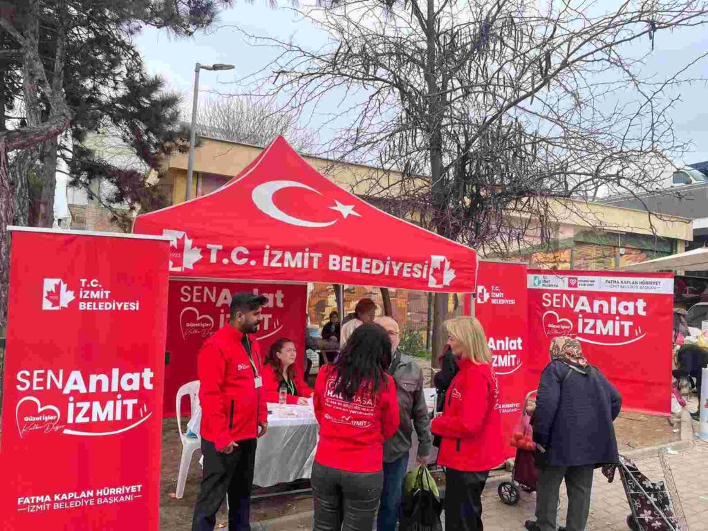 “Sen Anlat İzmit” Perşembe Pazarında  HALKIN KALBİNE DOKUNDU