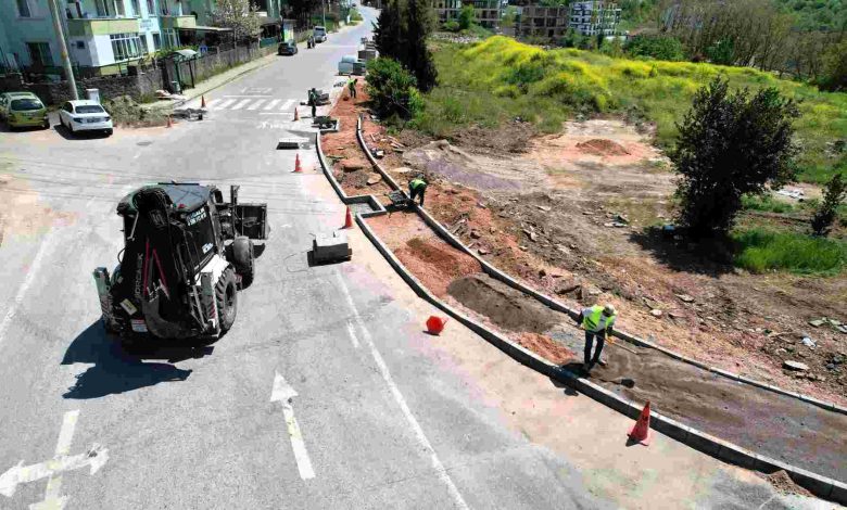 Başiskele’de trafik akışına yeni dokunuşlar