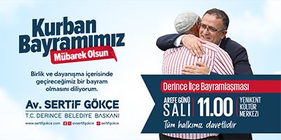 Başkan Gökçe´den Derince Kent Bayramlaşması´na Davet
