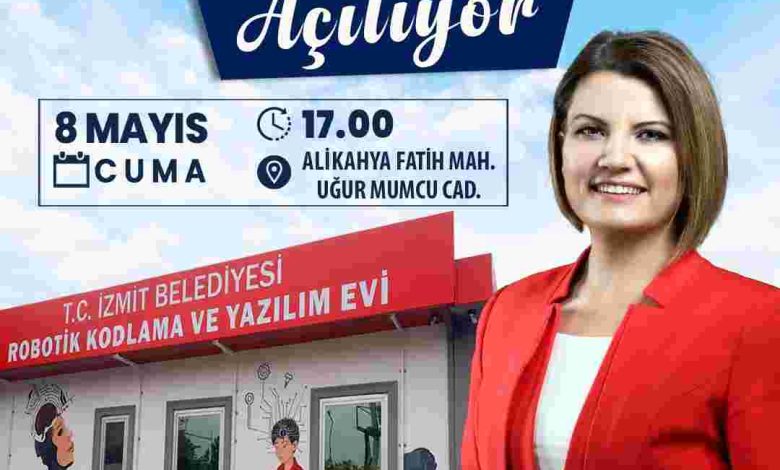 İzmit Belediyesi Robotik Kodlama ve Yazılım Evi kapılarını açıyor