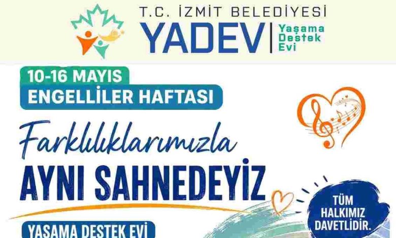 İzmit’te YADEV’li özel bireyler sanatla farkındalık yaratacak