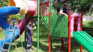 Kartepe’de Çocukların Park Keyfi Yenileniyor