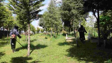 Kartepe'de Yeşil Alanlar Bayrama Hazırlanıyor