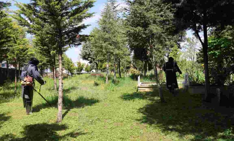 Kartepe'de Yeşil Alanlar Bayrama Hazırlanıyor