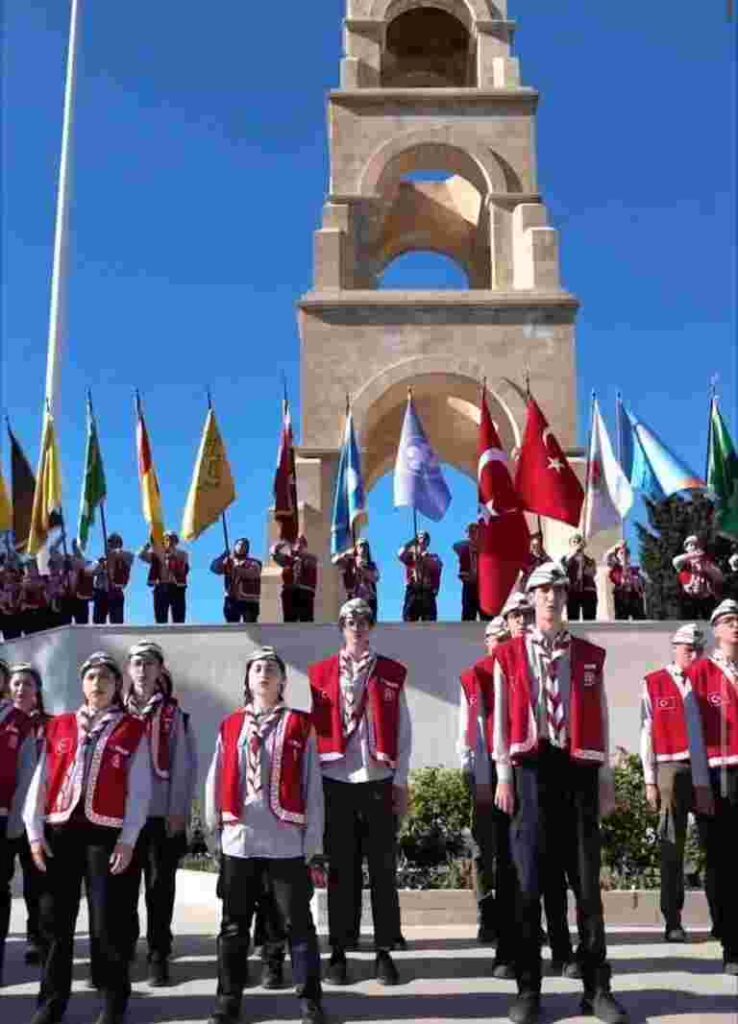 Kartepe’li İzciler Çanakkale’de Tarih Bilinciyle Yürüdü