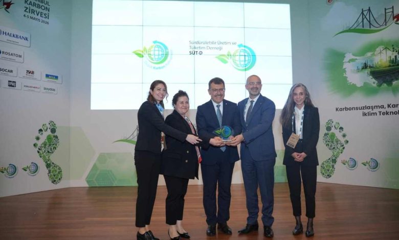Kocaeli Sanayi Odası’na “Düşük Karbon Kahramanı” Ödülü