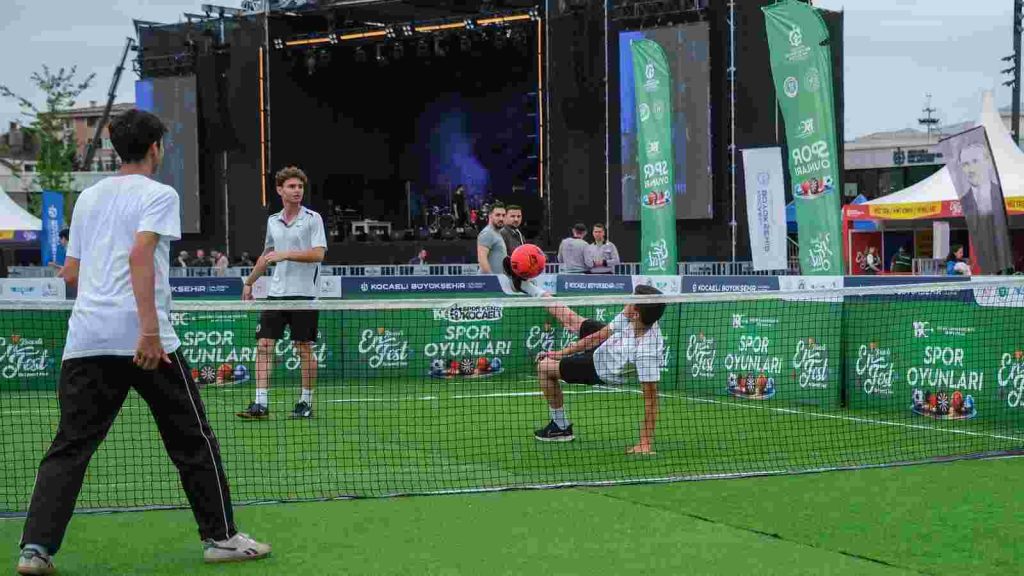 Kocaeli’de sporun kalbi EnFest’te attı
