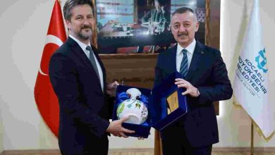 Macaristan Büyükelçisi Matis, Büyükakın’a konuk oldu