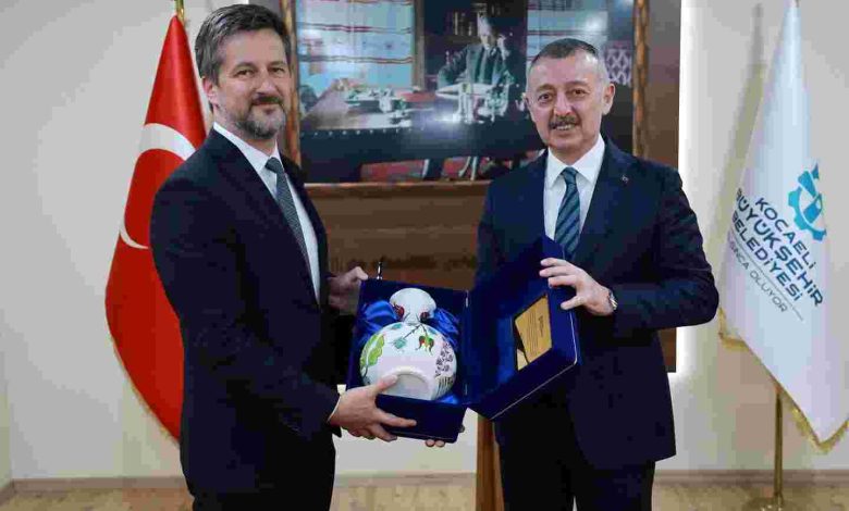 Macaristan Büyükelçisi Matis, Büyükakın’a konuk oldu