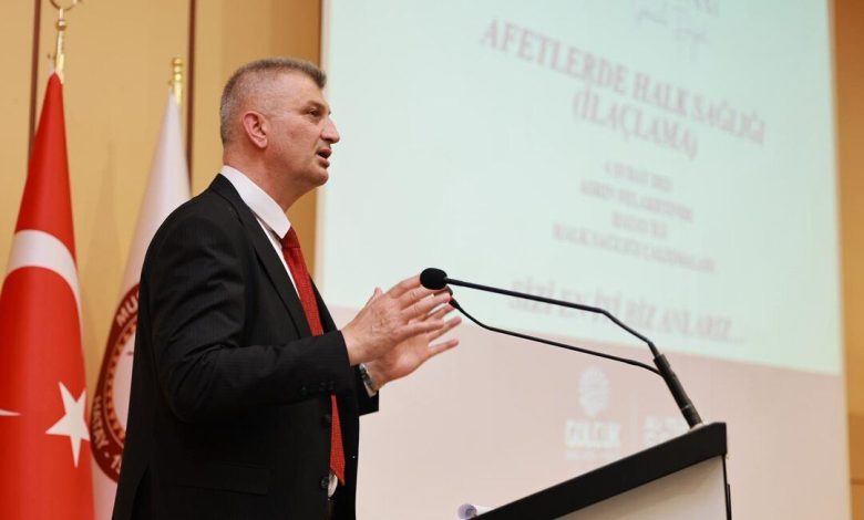 Sezer Hatay’daki afet yönetimi deneyimini çalıştayda anlattı