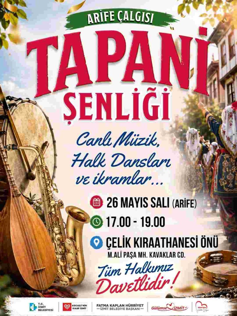 Tapani Şenliği ile İzmit’te sokaklar şenlenecek