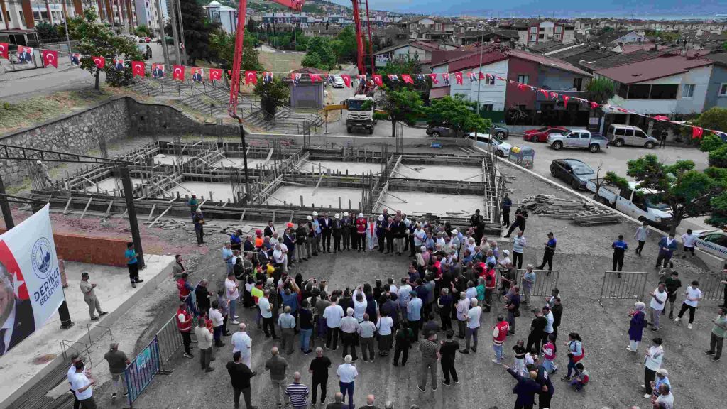Afet Mutfağı ve Lojistik Deposu’nun Temeli Atıldı