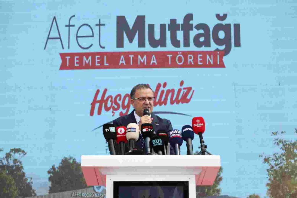 Afet Mutfağı ve Lojistik Deposu’nun Temeli Atıldı