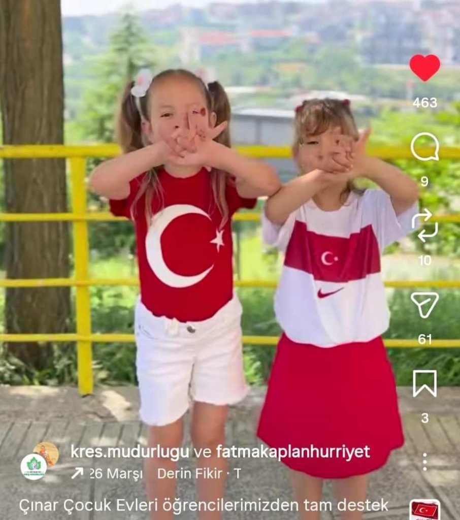 “Bizim Çocuklar”a en güzel destek Çınar Çocuk Evleri’nden geldi
