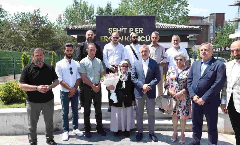 Büyükşehir’den Şehit Ergün Köncü’ye vefa
