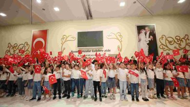 Çınar Çocuk Evlerinin minikleri mezuniyet heyecanı yaşadı