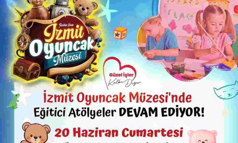 Çocuklar Babalar Günü hediyelerini Oyuncak Müzesi’nde hazırlayacak